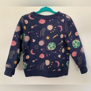 Girls 2T Space Sweatshirt by Cat&Jack